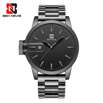 Ben Nevis BN3015G Quartz Watch Military mens Watch Business Waterproof Wristwatch For husband BoyFriends Calendar Watches Gifts